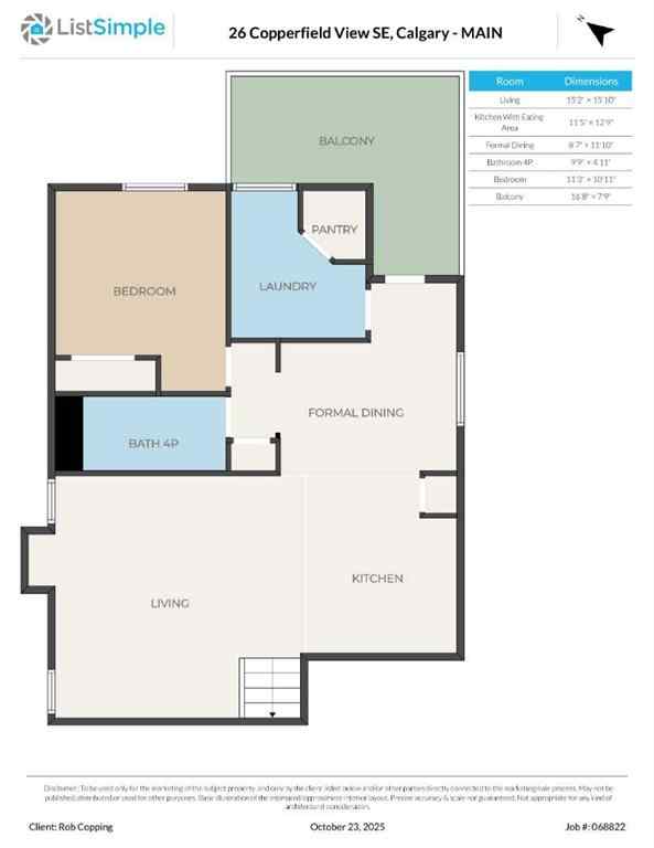 MLS® A2264641 - 26 Copperfield View SE in Copperfield Calgary, Residential