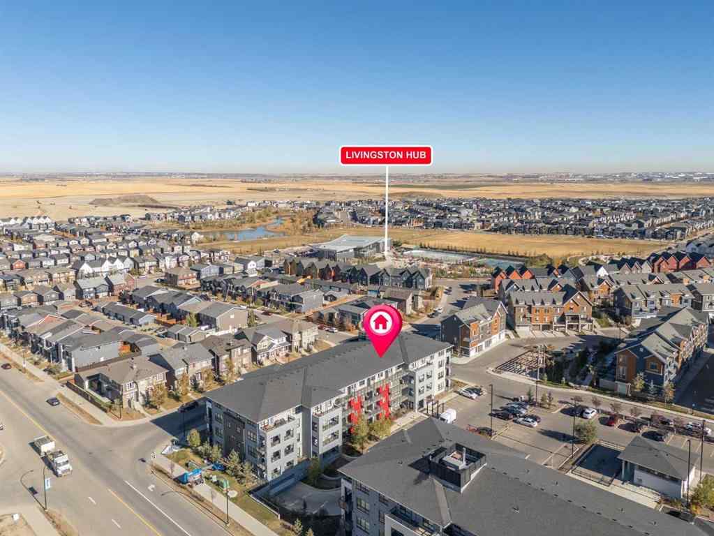 MLS® A2264646 - Unit #1108 350 Livingston Common NE in Livingston Calgary, Residential