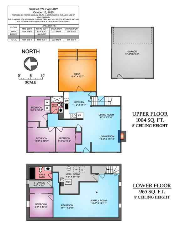 MLS® A2264672 - 8028 5 Street SW in Kingsland Calgary, Residential