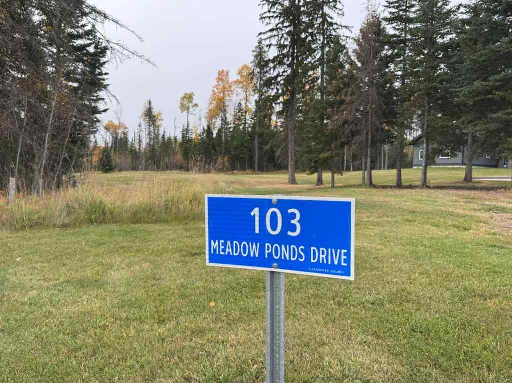 MLS® A2264692 - 103 Meadow Ponds Drive  in Diamond Willow Estates Rural Clearwater County, Land
