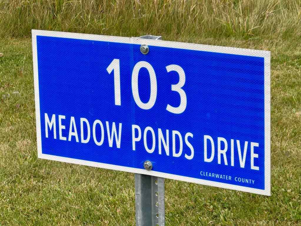 MLS® A2264692 - 103 Meadow Ponds Drive  in Diamond Willow Estates Rural Clearwater County, Land