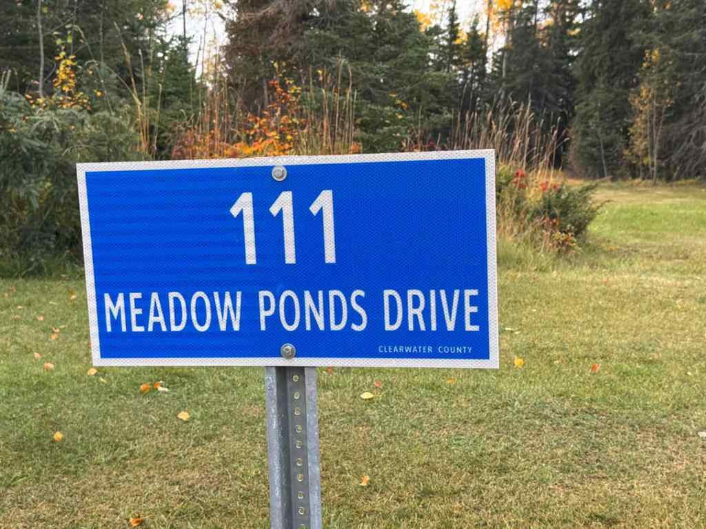 MLS® A2264695 - 111 Meadow Ponds Drive  in Diamond Willow Estates Rural Clearwater County, Land