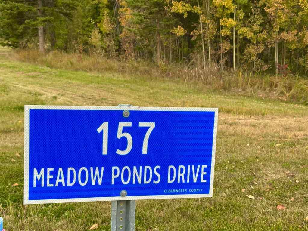 MLS® A2264699 - 157 Meadow Ponds Drive  in Diamond Willow Estates Rural Clearwater County, Land
