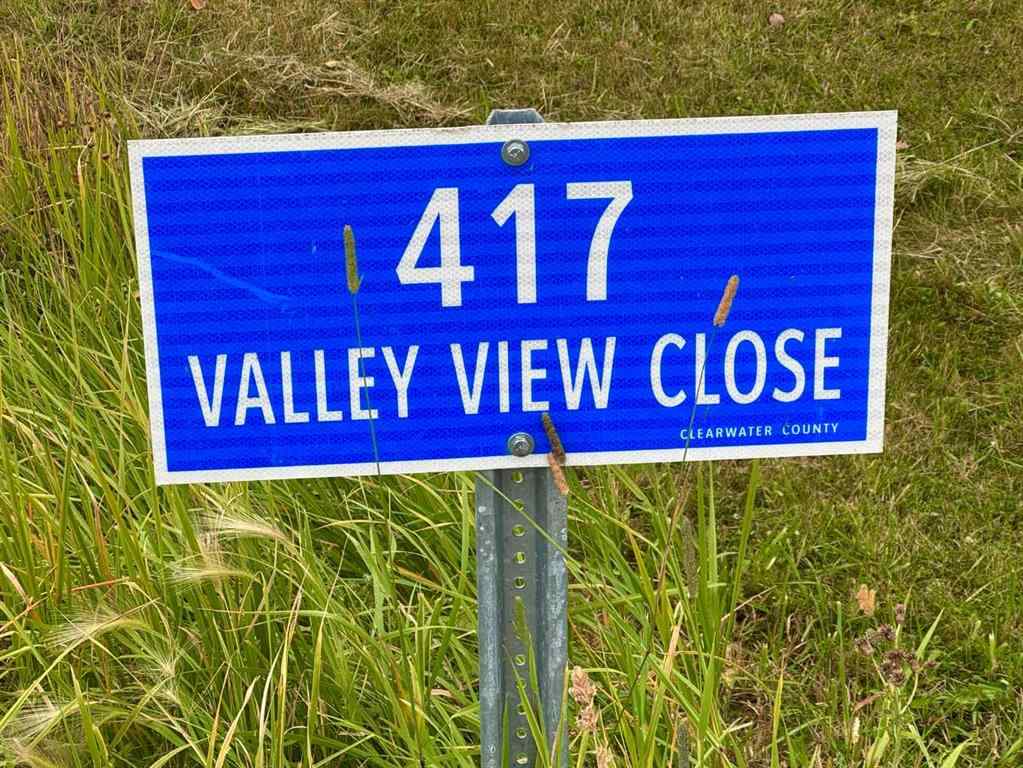 MLS® A2264705 - 417 Valley View Close  in Diamond Willow Estates Rural Clearwater County, Land