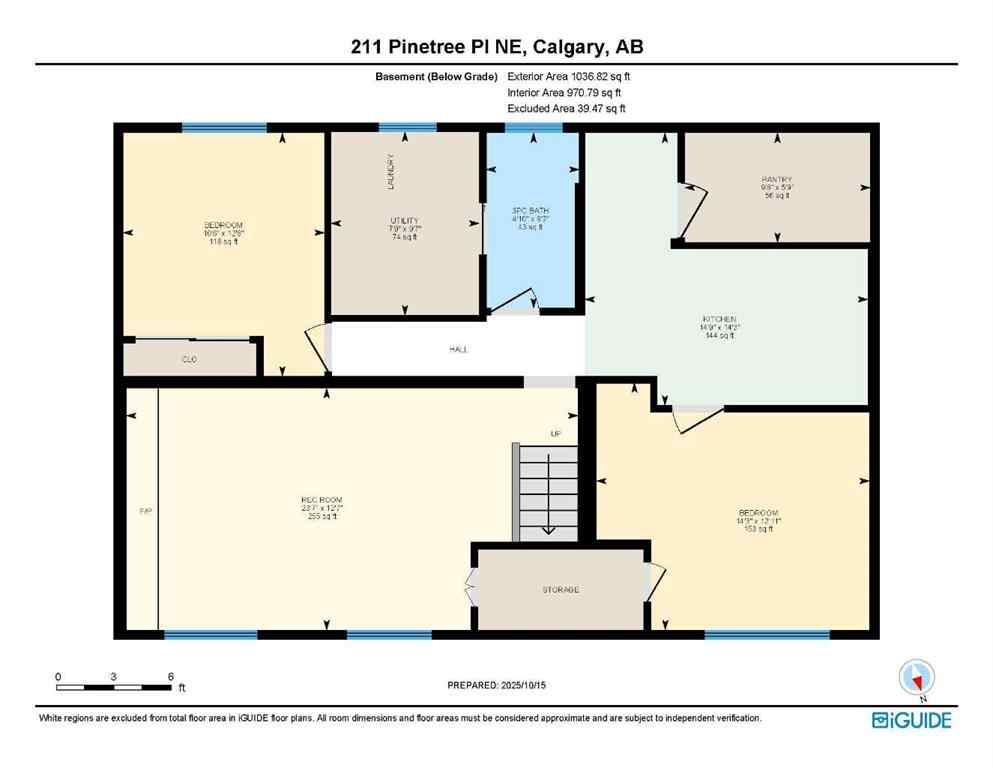 MLS® A2264712 - 211 Pinetree Place NE in Pineridge Calgary, Residential