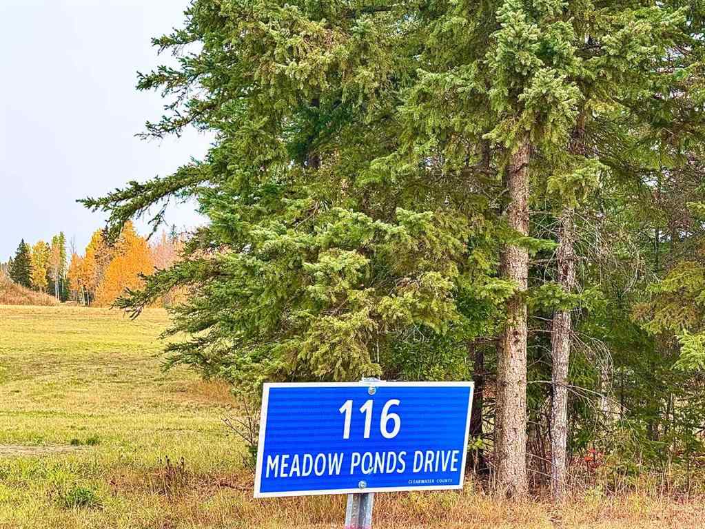 MLS® A2264723 - 116 Meadow Ponds Drive  in Diamond Willow Estates Rural Clearwater County, Land