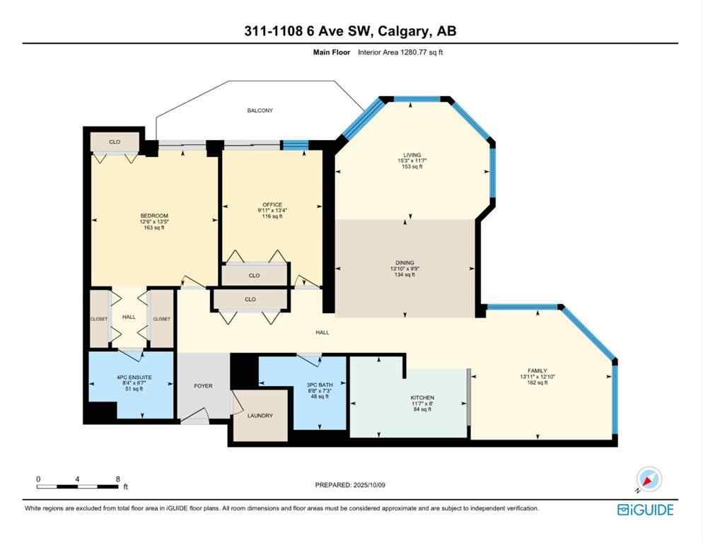 MLS® A2264739 - Unit #311 1108 6 Avenue SW in Downtown West End Calgary, Residential