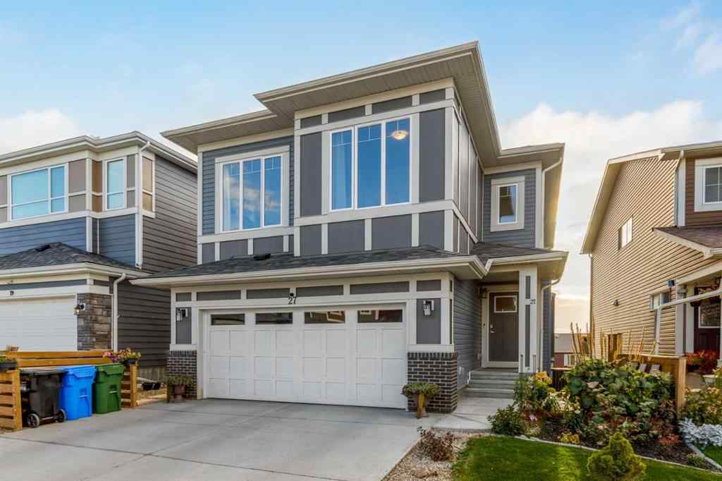 MLS® A2264746 - 27 Lucas Terrace NW in Livingston Calgary, Residential