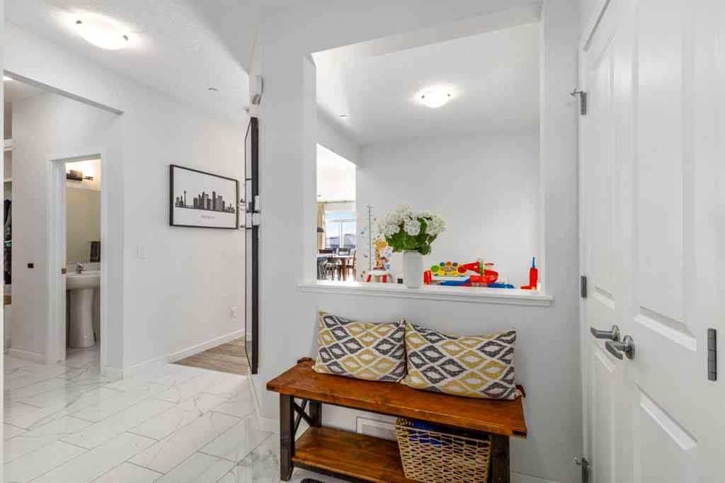 MLS® A2264746 - 27 Lucas Terrace NW in Livingston Calgary, Residential