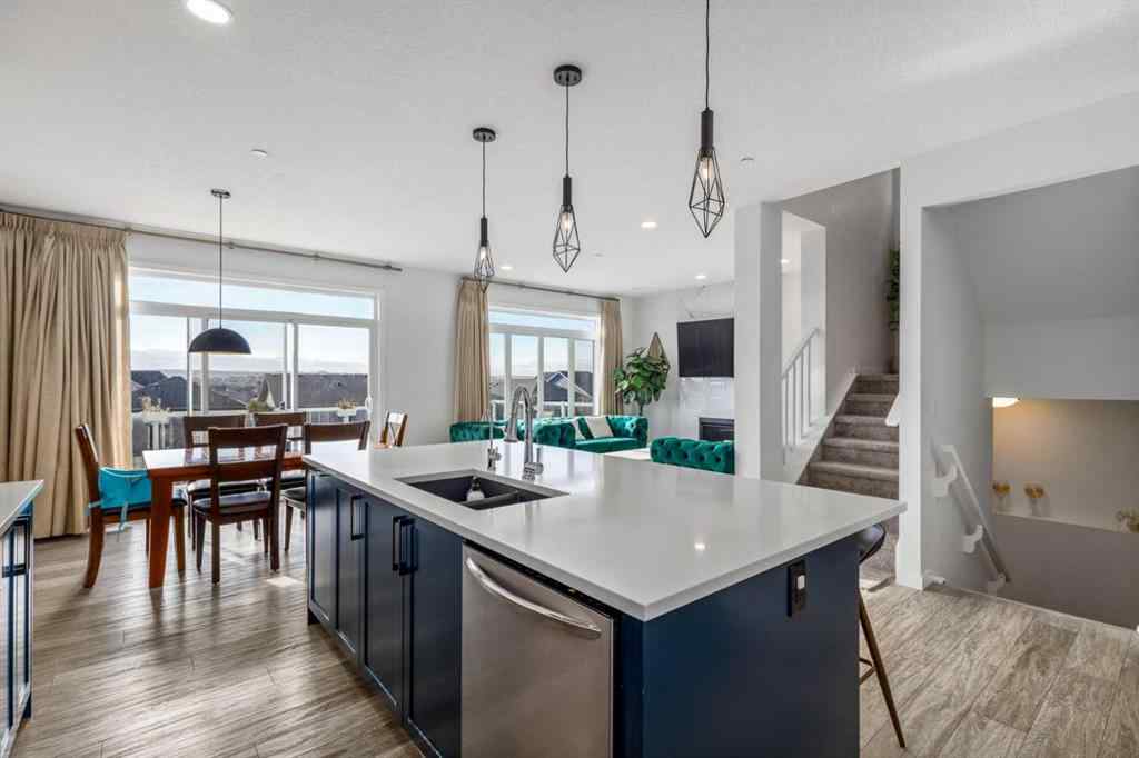 MLS® A2264746 - 27 Lucas Terrace NW in Livingston Calgary, Residential