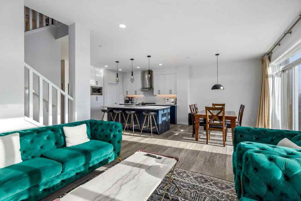 MLS® A2264746 - 27 Lucas Terrace NW in Livingston Calgary, Residential