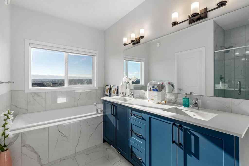 MLS® A2264746 - 27 Lucas Terrace NW in Livingston Calgary, Residential