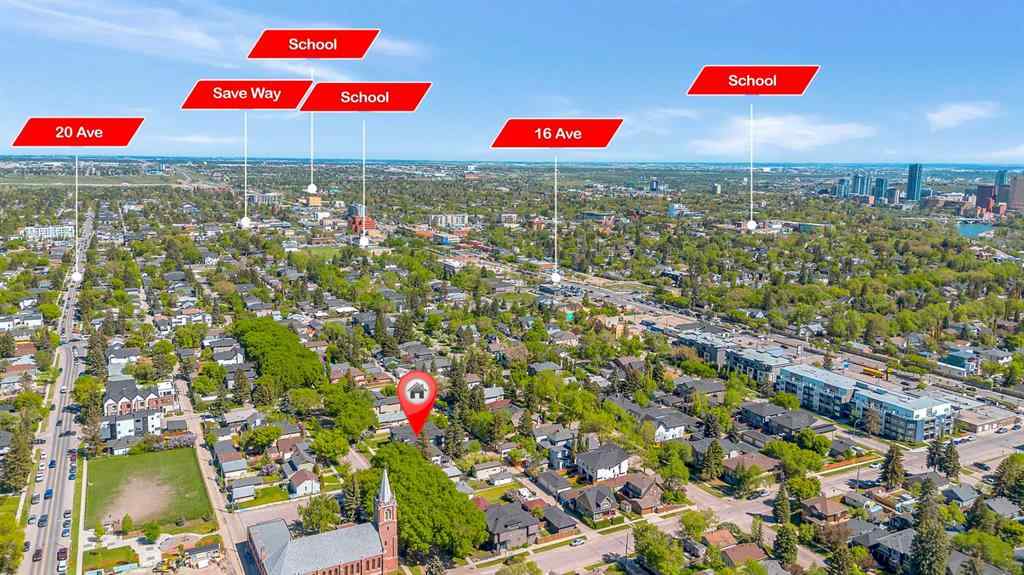 MLS® A2264759 - 617 19 Avenue NW in Mount Pleasant Calgary, Residential