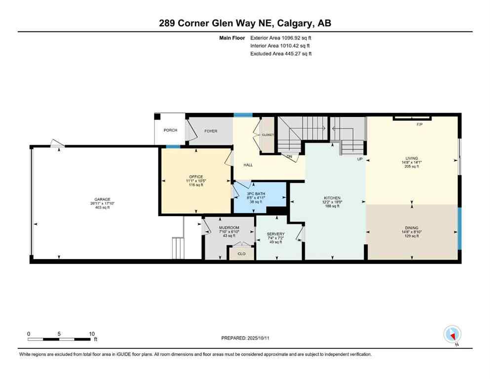 MLS® A2264776 - 289 Corner Glen Way NE in Cornerstone Calgary, Residential