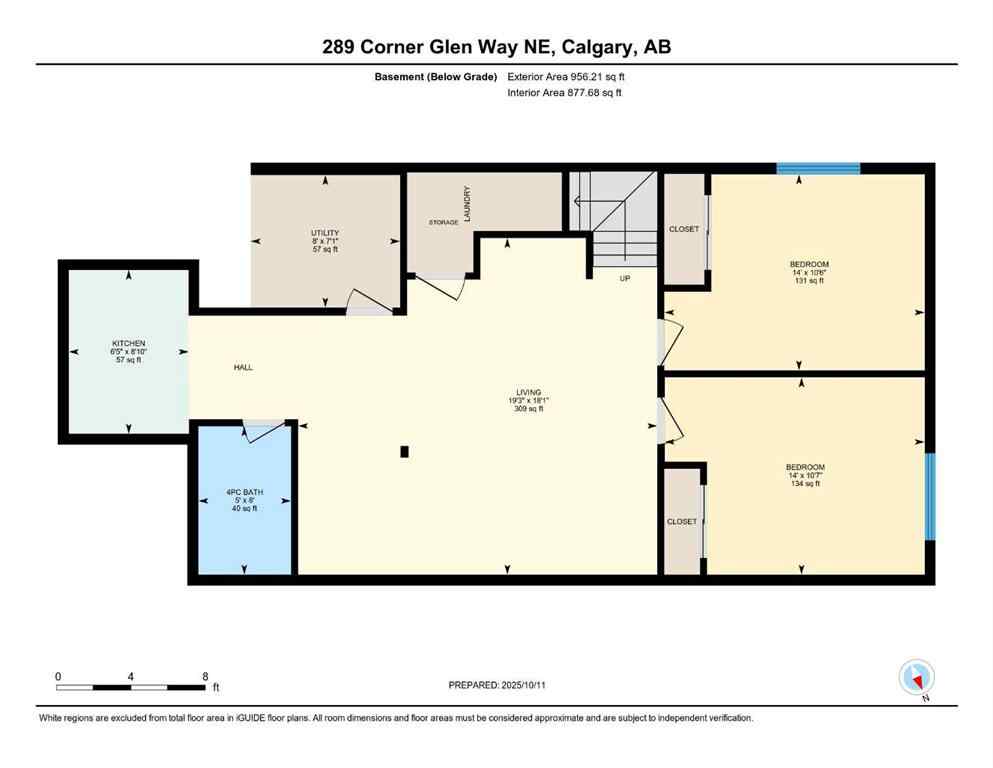MLS® A2264776 - 289 Corner Glen Way NE in Cornerstone Calgary, Residential