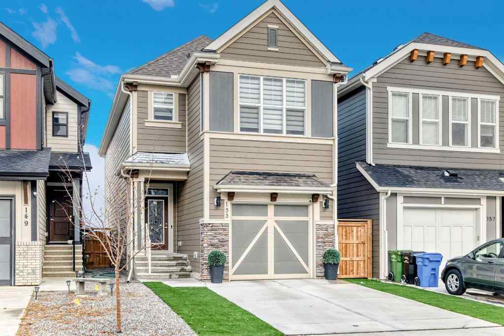 MLS® A2264777 - 153 Masters Row SE in Mahogany Calgary, Residential