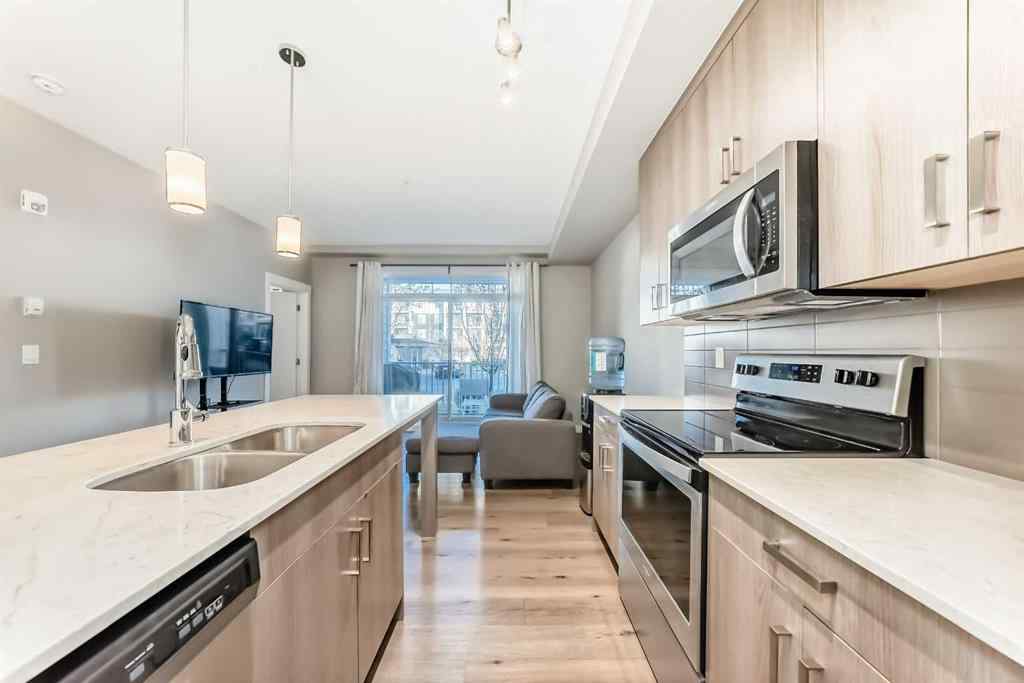 MLS® A2264791 - Unit #117 200 Auburn Meadows Common SE in Auburn Bay Calgary, Residential