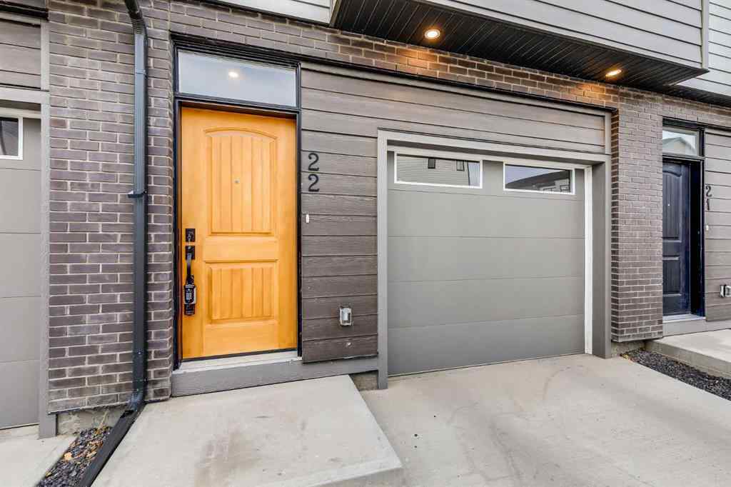 MLS® A2264801 - Unit #22 903 Mahogany Boulevard SE in Mahogany Calgary, Residential