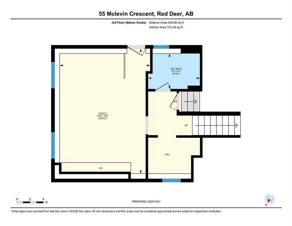 MLS® A2264820 - 55 Mclevin Crescent  in Morrisroe Extension Red Deer, Residential