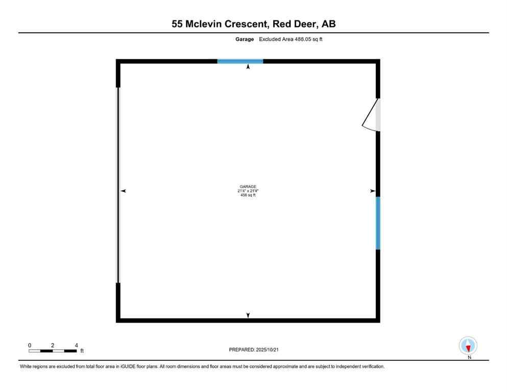 MLS® A2264820 - 55 Mclevin Crescent  in Morrisroe Extension Red Deer, Residential