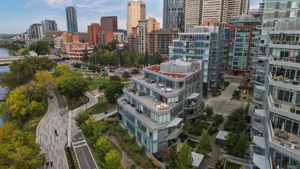 MLS® A2264821 - Unit #104 128 Waterfront Court SW in Chinatown Calgary, Residential