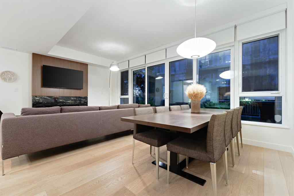 MLS® A2264821 - Unit #104 128 Waterfront Court SW in Chinatown Calgary, Residential