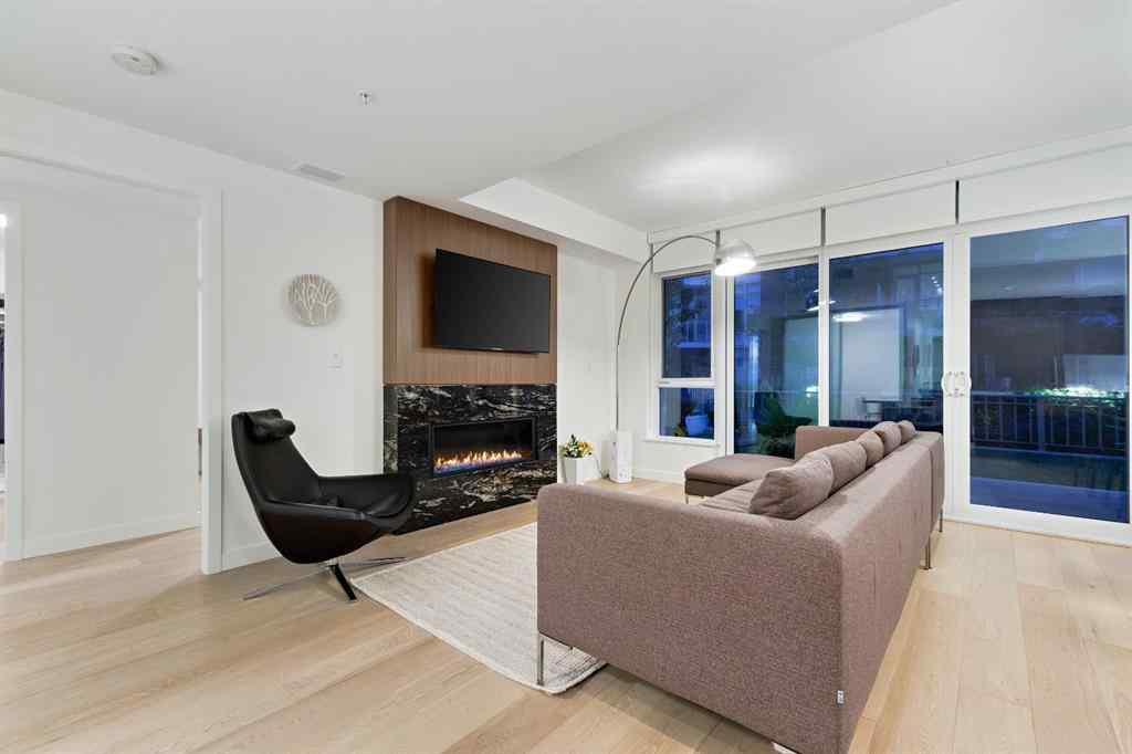 MLS® A2264821 - Unit #104 128 Waterfront Court SW in Chinatown Calgary, Residential