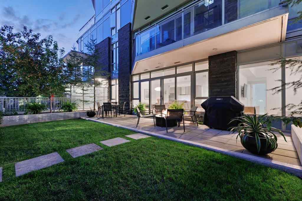 MLS® A2264821 - Unit #104 128 Waterfront Court SW in Chinatown Calgary, Residential