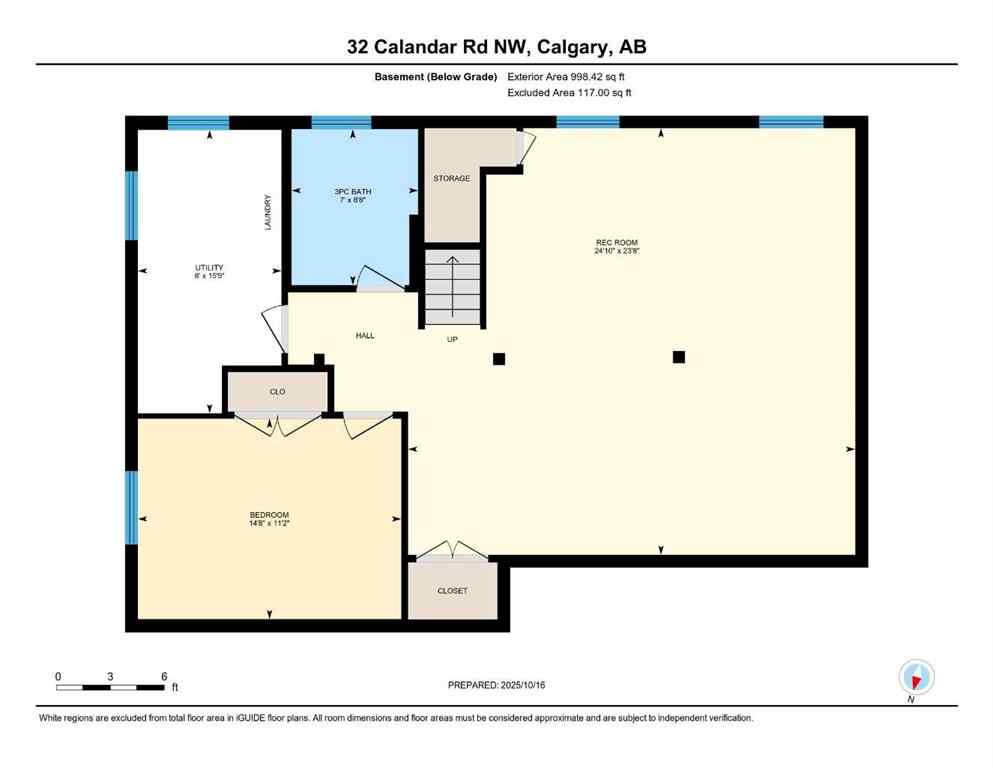 MLS® A2264826 - 32 Calandar Road NW in Collingwood Calgary, Residential