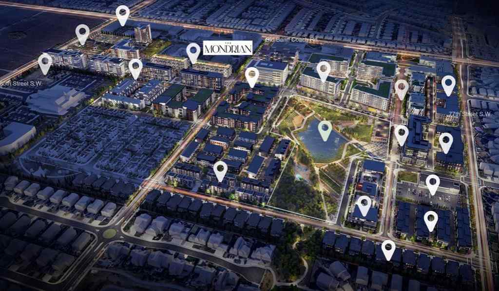 MLS® A2264845 - Unit #516 8230 Broadcast Avenue SW in West Springs Calgary, Residential