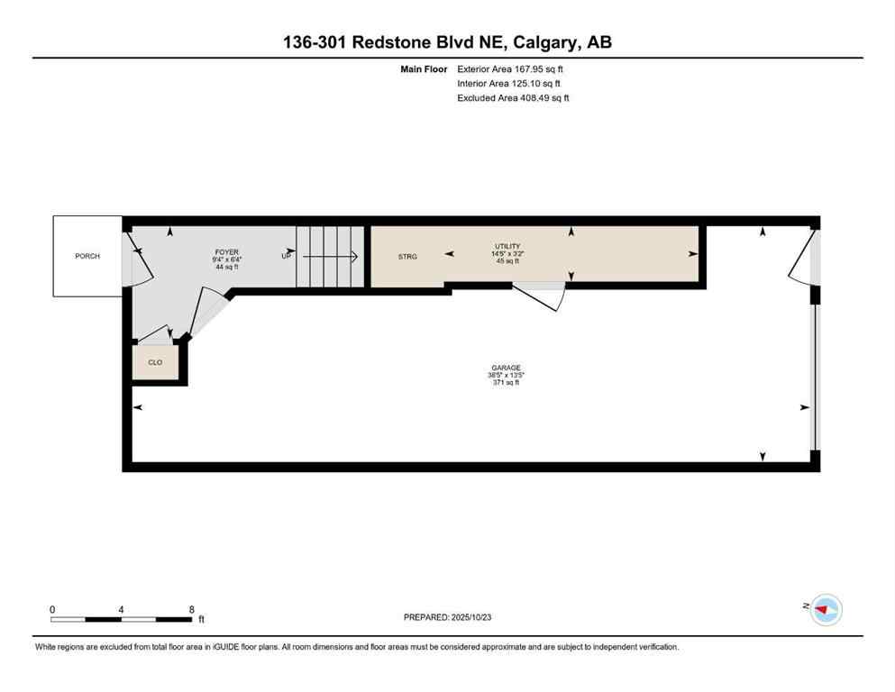 MLS® A2264848 - Unit #136 301 Redstone Boulevard NE in Redstone Calgary, Residential