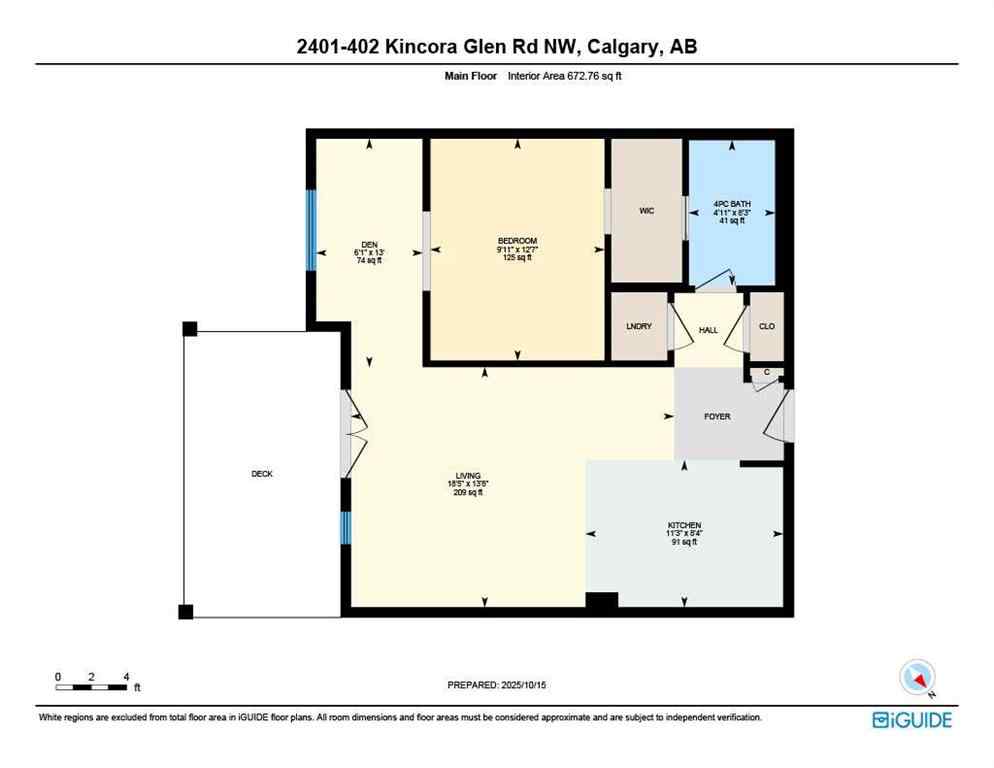 MLS® A2264862 - Unit #2401 402 Kincora Glen Road NW in Kincora Calgary, Residential