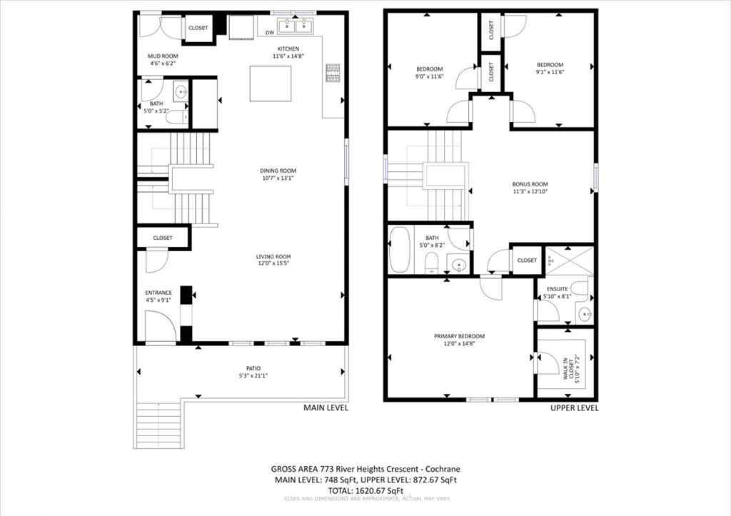 MLS® A2264865 - 773 River Heights Crescent  in River Song Cochrane, Residential