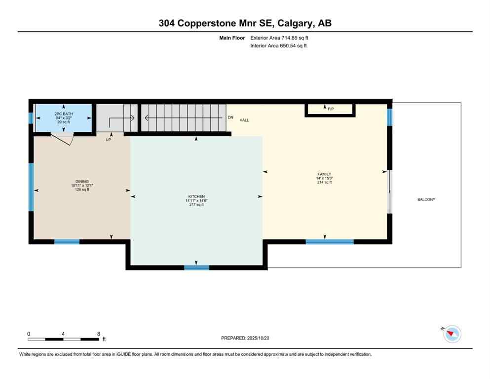 MLS® A2264886 - 304 Copperstone Manor SE in Copperfield Calgary, Residential