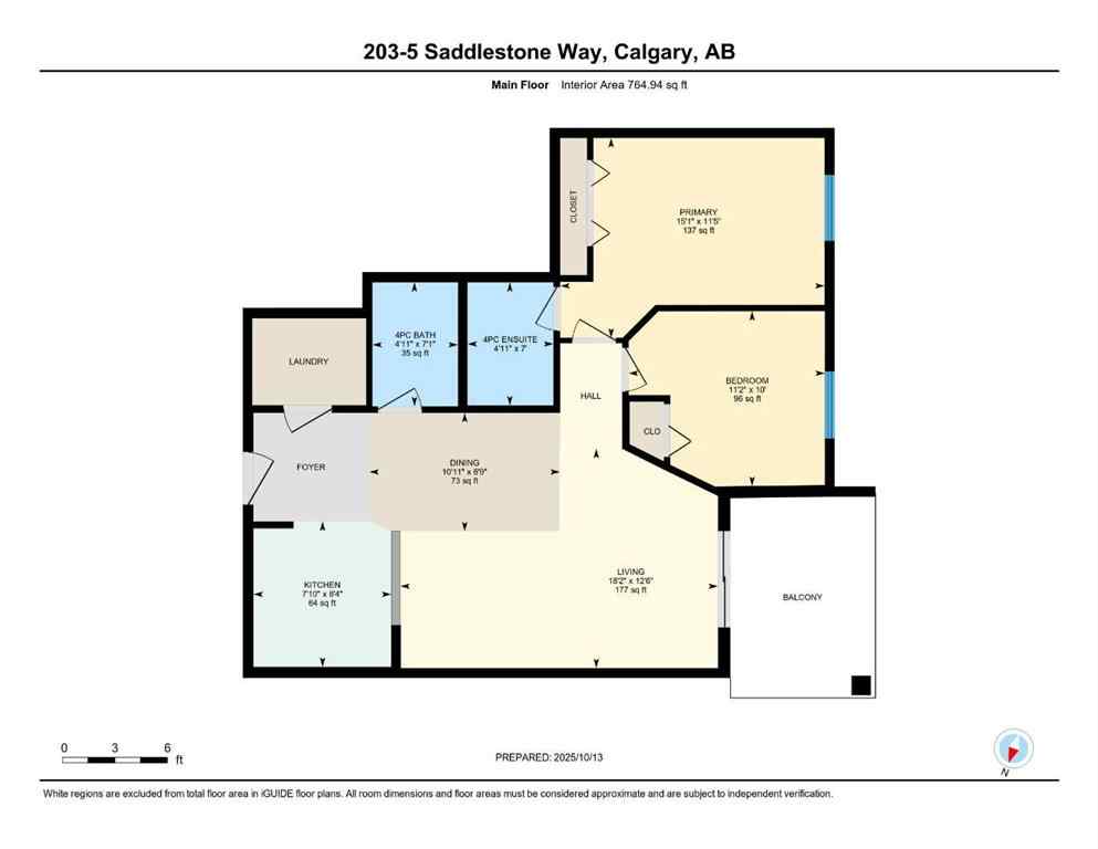 MLS® A2264897 - Unit #203 5 Saddlestone Way NE in Saddle Ridge Calgary, Residential