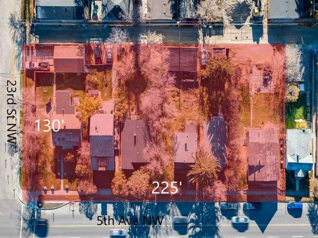 MLS® A2264933 - 2409 5 Avenue NW in West Hillhurst Calgary, Land
