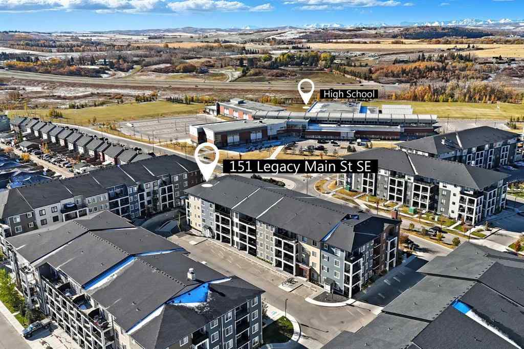 MLS® A2264971 - Unit #7210 151 Legacy Main Street SE in Legacy Calgary, Residential