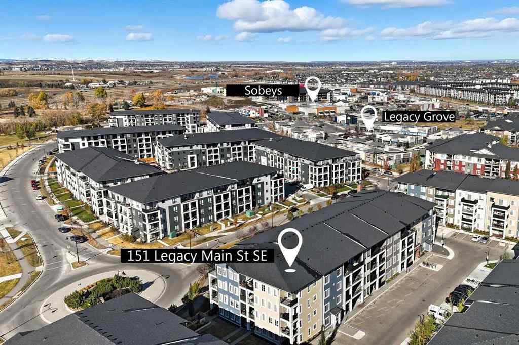 MLS® A2264971 - Unit #7210 151 Legacy Main Street SE in Legacy Calgary, Residential