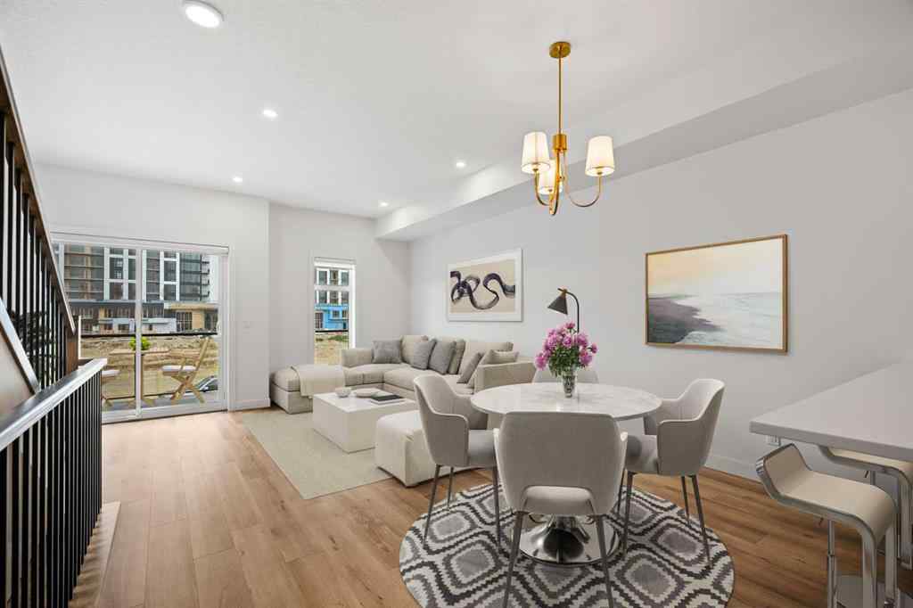 MLS® A2264976 - 8313 8 Avenue SW in West Springs Calgary, Residential