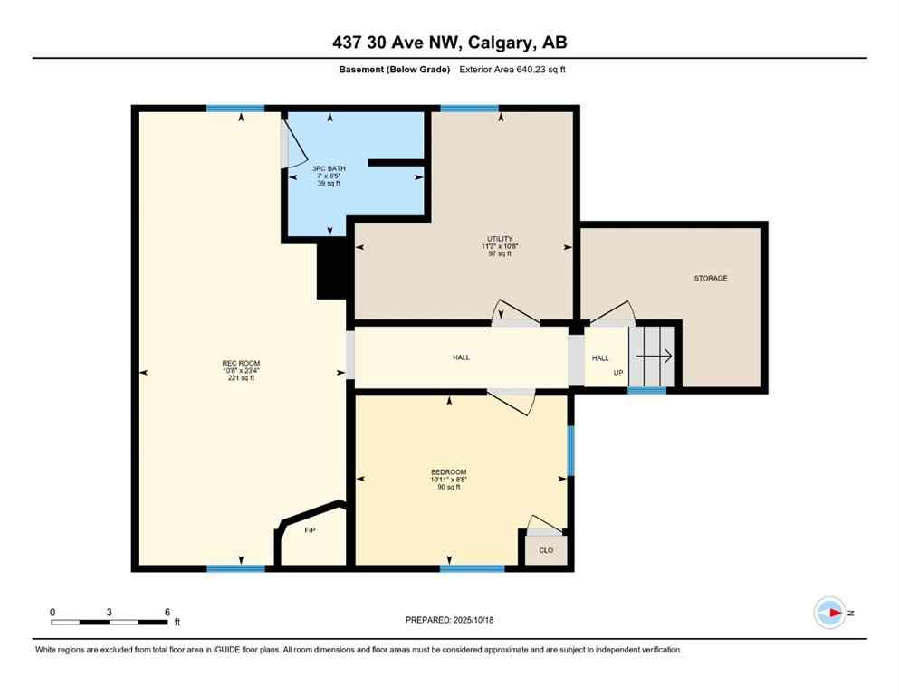MLS® A2264981 - 437 30 Avenue NW in Mount Pleasant Calgary, Residential