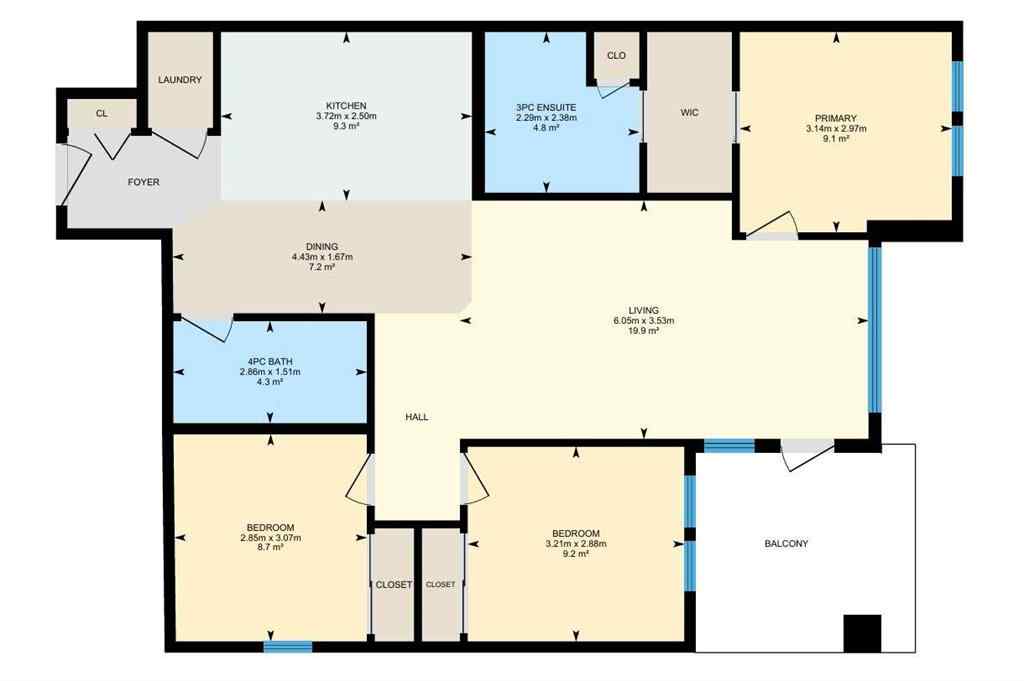 MLS® A2264982 - Unit #314 323 20 Avenue SW in Mission Calgary, Residential
