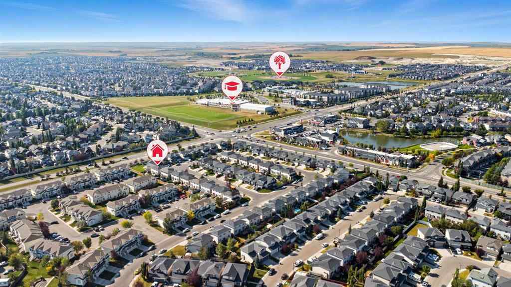 MLS® A2265001 - 824 Luxstone Square SW in Luxstone Airdrie, Residential