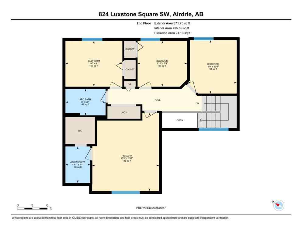 MLS® A2265001 - 824 Luxstone Square SW in Luxstone Airdrie, Residential