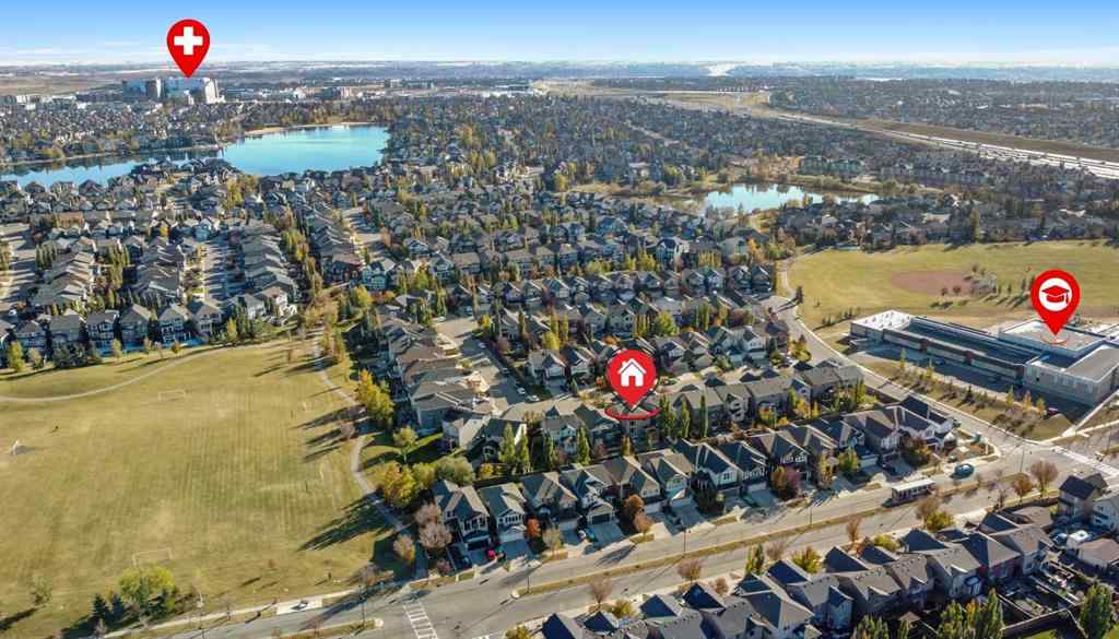 MLS® A2265008 - 38 Autumn Gardens SE in Auburn Bay Calgary, Residential