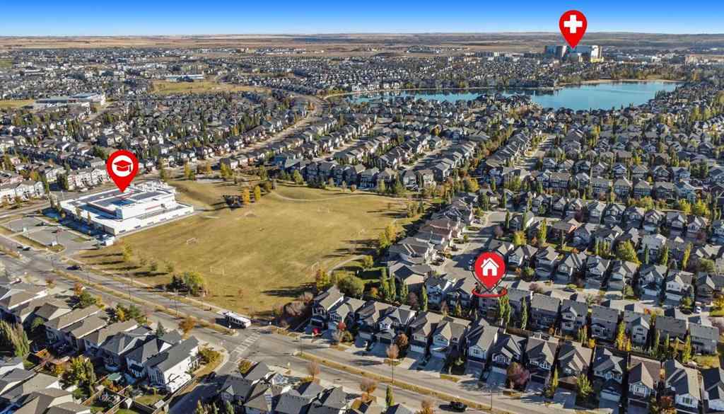 MLS® A2265008 - 38 Autumn Gardens SE in Auburn Bay Calgary, Residential