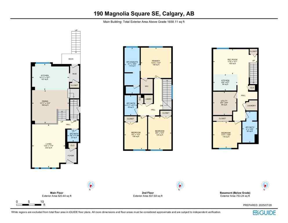 MLS® A2265015 - 190 Magnolia Square SE in Mahogany Calgary, Residential