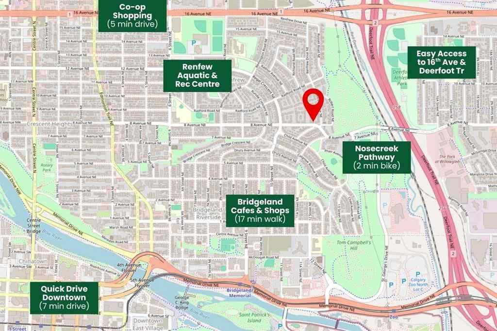 MLS® A2265042 - 396 Regal Park NE in Renfrew Calgary, Residential