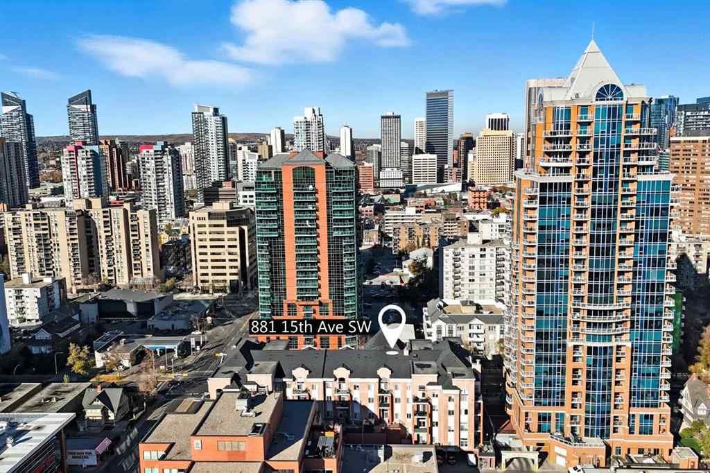MLS® A2265064 - Unit #404 881 15 Avenue SW in Beltline Calgary, Residential