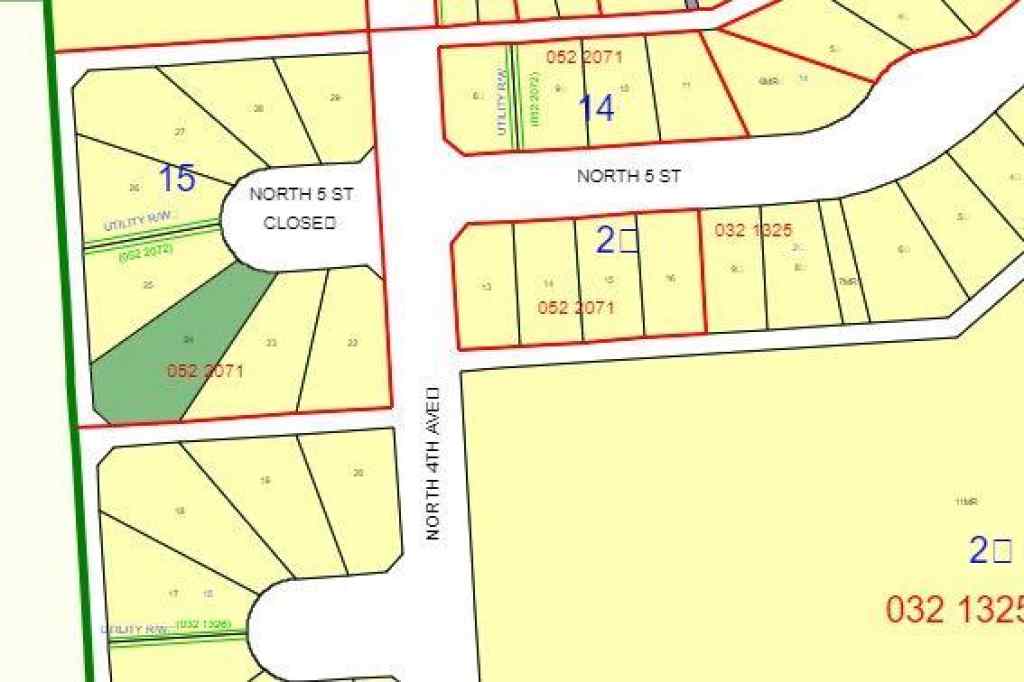 MLS® A2265067 - 505 5th Street Close  N in Marwayne Marwayne, Land