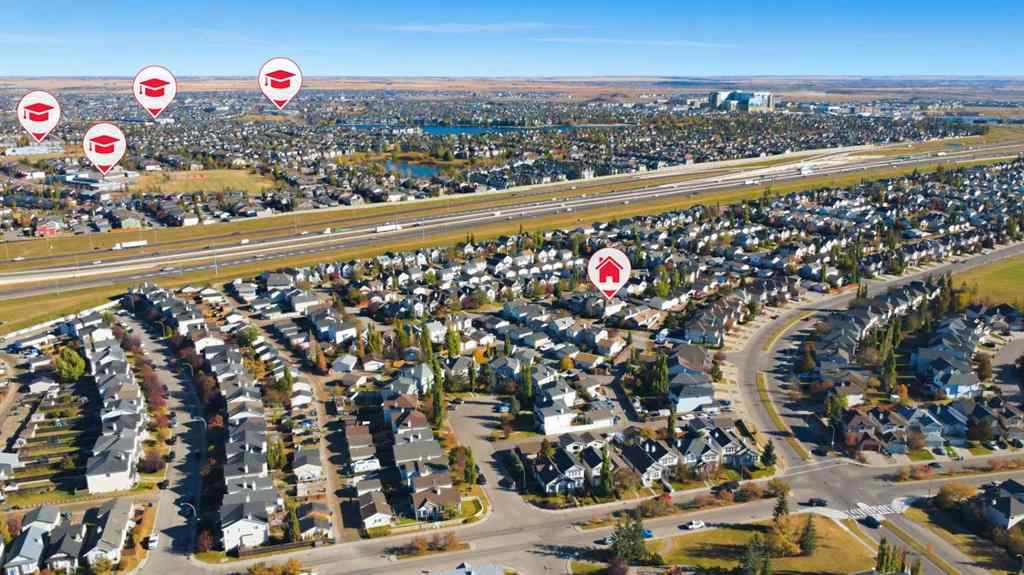 MLS® A2265076 - 23 Cramond Circle SE in Cranston Calgary, Residential